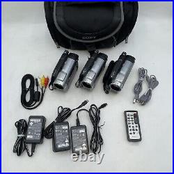 3X. Sony Handycam DCR-DVD710 DVD Digital Camcorder with Accys, cables & remote