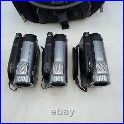 3X. Sony Handycam DCR-DVD710 DVD Digital Camcorder with Accys, cables & remote