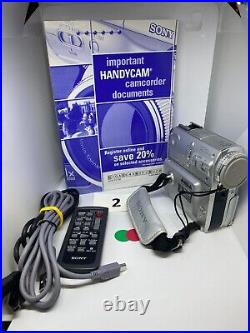 Genuine Sony DCR-PC105 Digital Video Camcorder NO CHARGER NO BATTERY