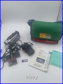 Japanese Sony DCR-TRV107 Digital Camcorder with Accessories. Battery Tested READ