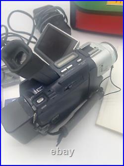 Japanese Sony DCR-TRV107 Digital Camcorder with Accessories. Battery Tested READ