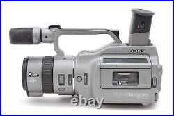 N. MINT? SONY DCR-VX1000 Digital Camcorder withcharger, Conversion Lensx2 from JAPAN