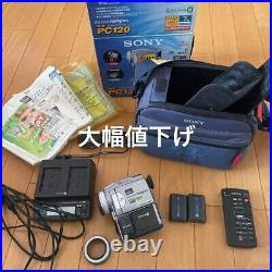 N MINT+ with box Sony Handycam DCR-PC120 NTSC Digital Video Camera Recorder bundle