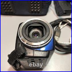 SONY DCR-SR47 Handycam Digital Video Camera / Camcorder 60x Dark Blue