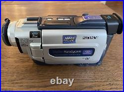 SONY DCR-TRV17 digital video camera recorder operation check Many accessories