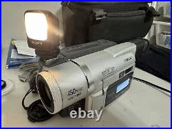 SONY DCR-TRV520 Digital8 Ghost Hunter Video Hi8 Camcorder withextras