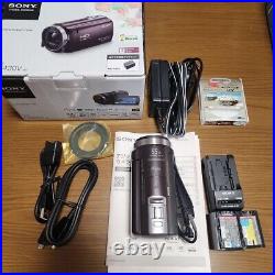 SONY HDR-CX430V Handycam Camcorder Digital Video Camcorder 55x Japanese #183