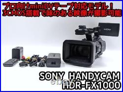 SONY HDR-FX1000 Digital Video Camcorder Camera Handycam Black with Accessories