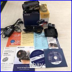 SONY HDR-SR12 Handycam Digital Hi-Vision Video Camera HDD120GB USED #186