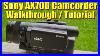 Sony_Ax700_Camcorder_Tutorial_01_slhm