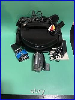Sony DCR-HC26 Mini DV Camcorder Digital Video Player nightshot Tested
