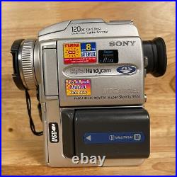 Sony DCR-PC110 Black/Silver 2.5 LCD Mini DV Camcorder with 120x Digital Zoom
