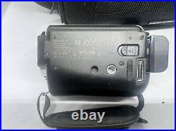 Sony DCR-SR42 HDD Digital Video Camera Silver Tested Read