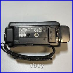 Sony DCR-SX20 1800x Digital Zoom Handycam Camcorder Black Tested Works Great