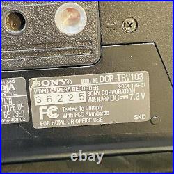 Sony DCR-TRV103 Digital 8 Camcorder Playback Record Transfer A/C Adapter /Remote
