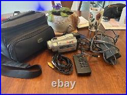 Sony DCR-TRV27 Camcorder Silver With Charger Tested Excellent Condition