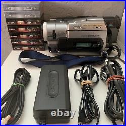 Sony DCR-TRV510 Digital8 Camcorder Record Transfer VCR Play Video8 Hi8 TESTED