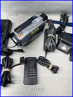Sony DCR-TRV530 Handycam Camcorder Accessories Included Digital 8 400x Zoom