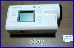Sony HDR-AS300 Action Cam Digital Hd Video Camera Recorder White Body & Case