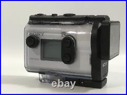 Sony HDR-AS300 Action Cam Digital Hd Video Camera Recorder White Body Very Good