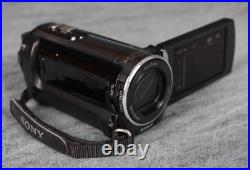 Sony HDR-CX110 HD 1080i AVCHD Flash Handycam Camcorder 25x With Extras Tested FRSH