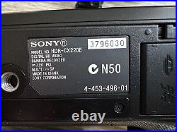 Sony HDR-CX220E Digital HD Video Camera Recorder Handycam