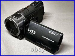 Sony HDR-CX550V Digital HD Camera Recorder 64GB Memory Full HD Black Used Japan