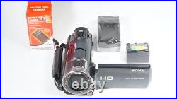 Sony HDR-CX550V Handycam Digital HD Camera Recorder Color Black only Japanese