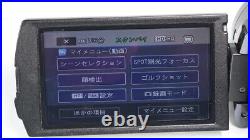 Sony HDR-CX550V Handycam Digital HD Camera Recorder Color Black only Japanese