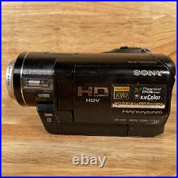 Sony HDR-HC9 Black 6.1MP 1080P 20X Digital Zoom Handycam Camcorder For Parts