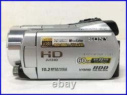 Sony HDR-SR11 Handycam HD Camcorder 10.2 MP High Definition 1080P 60GB AS-IS