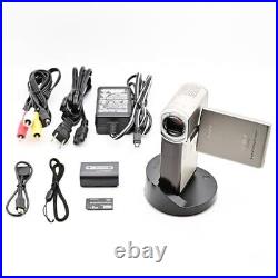 Sony HDR-TG1 Digital Hi-Vision Handycam Video Camera Silver Excellent Accessory