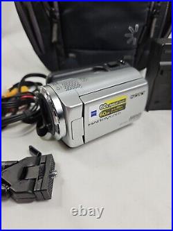 Sony HandyCam DCR-SR47 60GB HDD Digital Video Camera WCharger, USB Cable And Bag