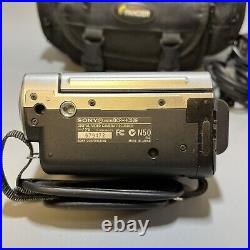 Sony Handycam DCR-HC52 Mini DV Digital Video Camera Silver