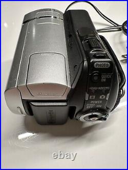 Sony Handycam DCR-SR46 Digital Video Recorder Tested Work Charger HDD