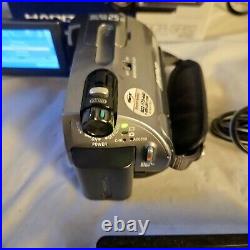 Sony Handycam DCR-SR82 Camcorder Digital Camera 60GB Dock AC adapter 2 Batteries