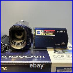 Sony Handycam DCR-SX40 Digital Camcorder Blue Box