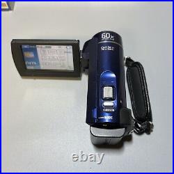 Sony Handycam DCR-SX40 Digital Camcorder Blue Box