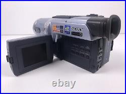 Sony Handycam DCR-TRV140 Digital8 Video Camera 8mm Camcorder NTSC Works Great