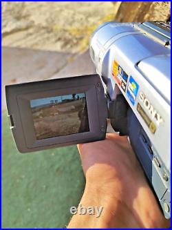 Sony Handycam DCR-TRV140 Digital-8 Camcorder, TVR 218E, TVR TVR 730E Lot Of 3