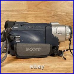 Sony Handycam DCR-TRV17 Night Vision 3.5 LCD 120x Digital Zoom MiniDV Camcorder