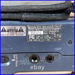 Sony Handycam DCR-TRV17 Night Vision 3.5 LCD 120x Digital Zoom MiniDV Camcorder