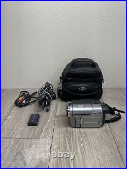 Sony Handycam DCR-TRV280 Digital8 Camcorder Nightshot With Adapter & Battery