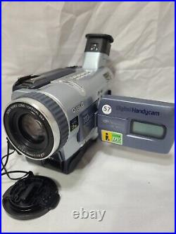 Sony Handycam DCR-TRV330 Digital-8 Camcorder (Missing Keypad) (Small Crack)