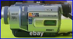 Sony Handycam DCR-TRV340 Digital-8 Camcorder With Charger, Tested & Working
