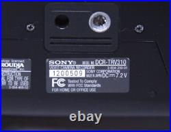 Sony Handycam Digital 8mm DCR-TRV310 Bundle Tested Working Bad LCD