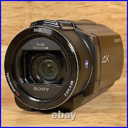 Sony Handycam FDR-AX43 Black 250x Digital Zoom 3 LCD Wi-Fi 4K UHD Camcorder