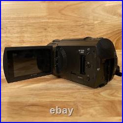Sony Handycam FDR-AX43 Black 250x Digital Zoom 3 LCD Wi-Fi 4K UHD Camcorder