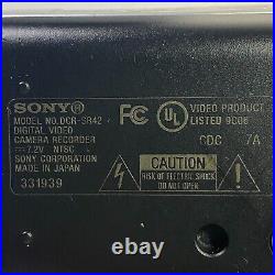 Sony Handycam HDD Digital Video Camera Camcorder 30GB 40x Zoom DCR-SR42 Tested