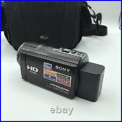 Sony Handycam HDR-CX360V 7.1 MP Digital HD Camcorder With LowePro Case